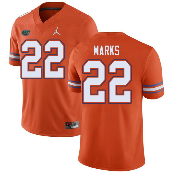 Jordan Brand Men #22 Dionte Marks Florida Gators College Football Jerseys Sale-Orange